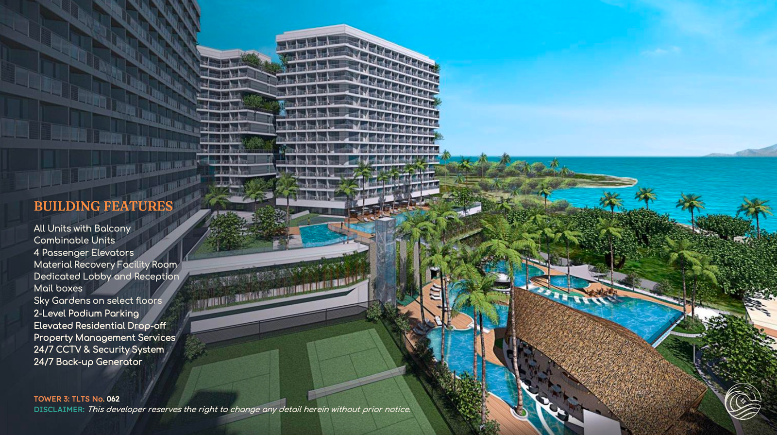 Costa Mira Beachtown building features